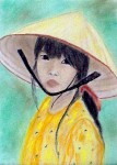 portrait d'une petite chinoise